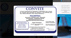 Desktop Screenshot of cortecatarinense.org.br